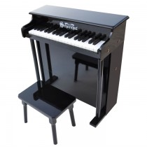 Schoenhut Traditional Deluxe Spinet Toy Piano 37 Key Black
